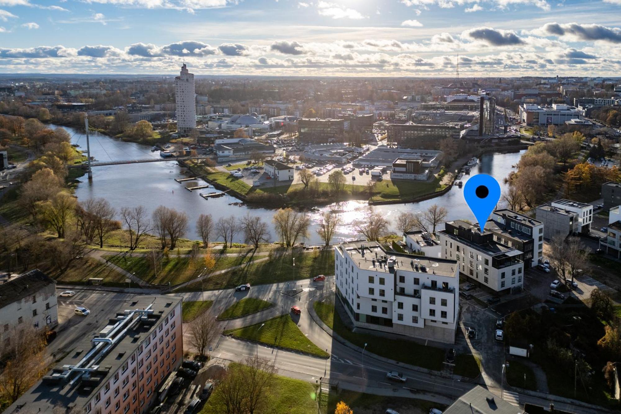 Fortune Apartments - River View, Contactless Tartu Kültér fotó
